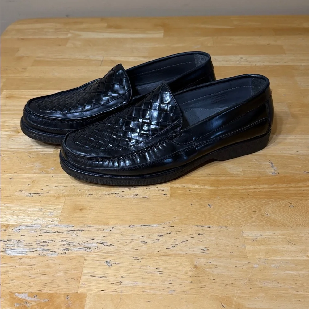 Men’s Florsheim Black Loafers Size 12
